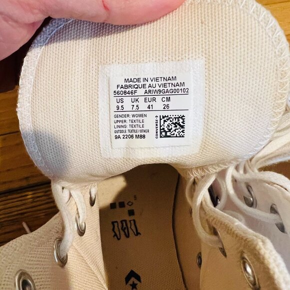 NEW Converse Chuck Taylor All Star Lift Women’s Platform Sneaker - Picture 7 of 16